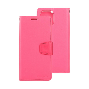 iPhone 13 Pro Max Compatible Case Cover With Sonata Diary - HotPink